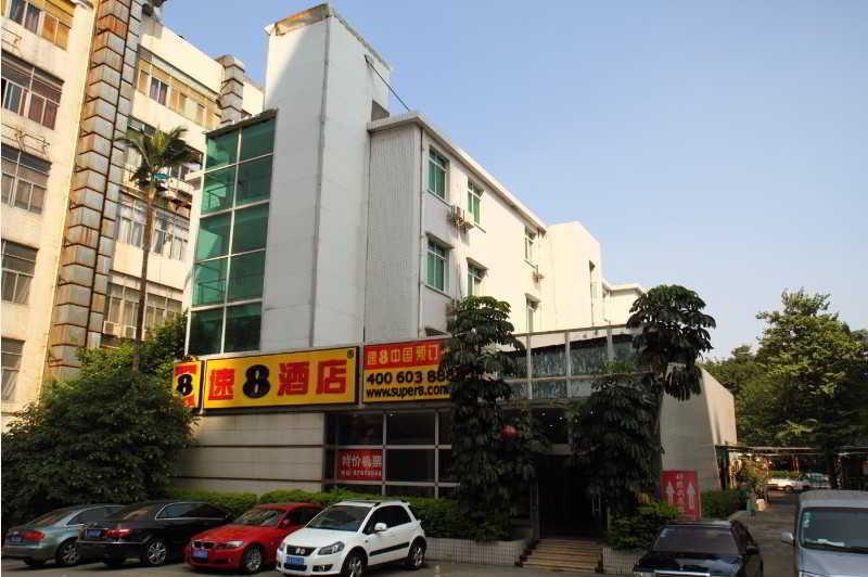 Super 8 Hotel Guangzhou Huang Hua Gang Exterior foto
